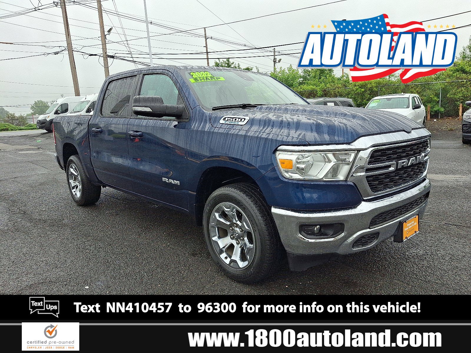 Certified 2022 RAM 1500 Big Horn