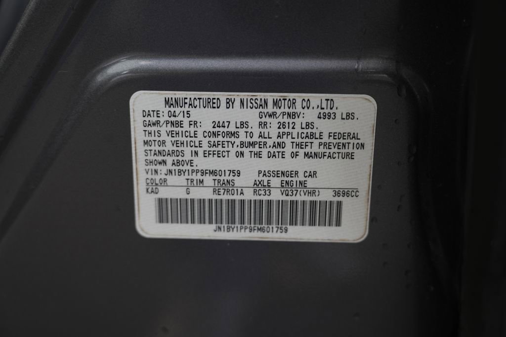 Used 2015 INFINITI Q70 L 3.7 RWD image 69