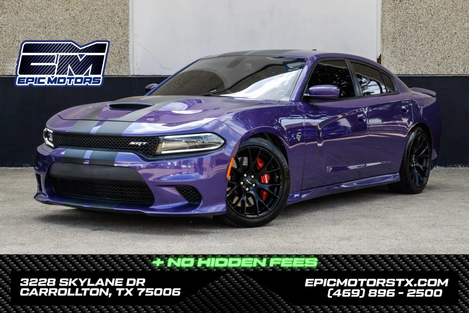 Used 2016 Dodge Charger SRT Hellcat w/ Harman/Kardon Audio Group RWD image 1