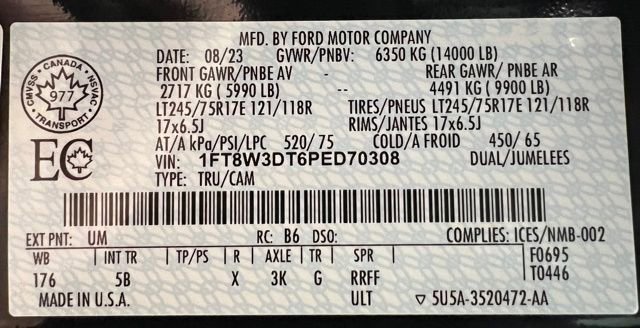 Used 2023 Ford F350 Lariat w/ Tow Technology Package AWD/4WD image 61