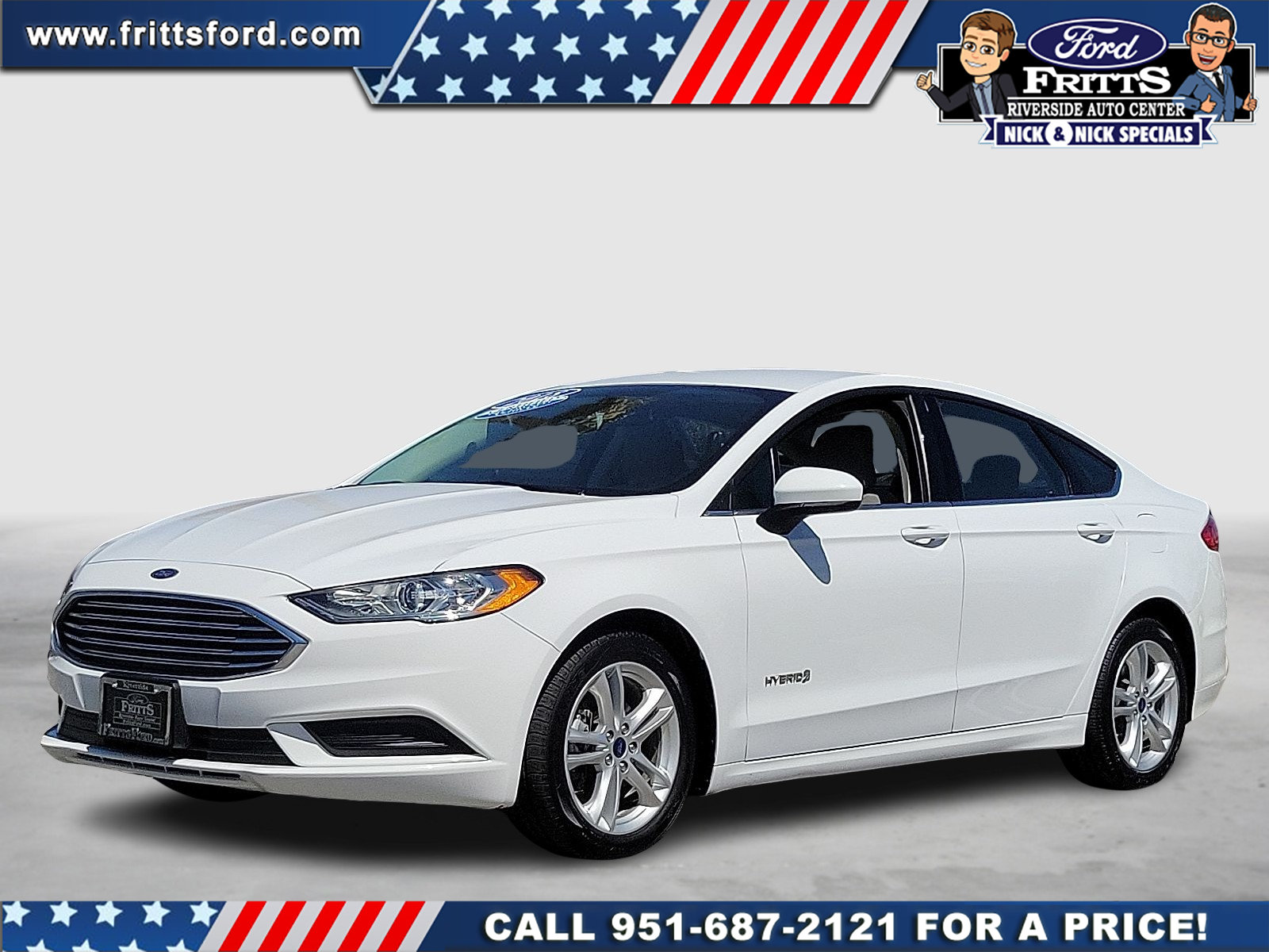 Certified 2018 Ford Fusion S