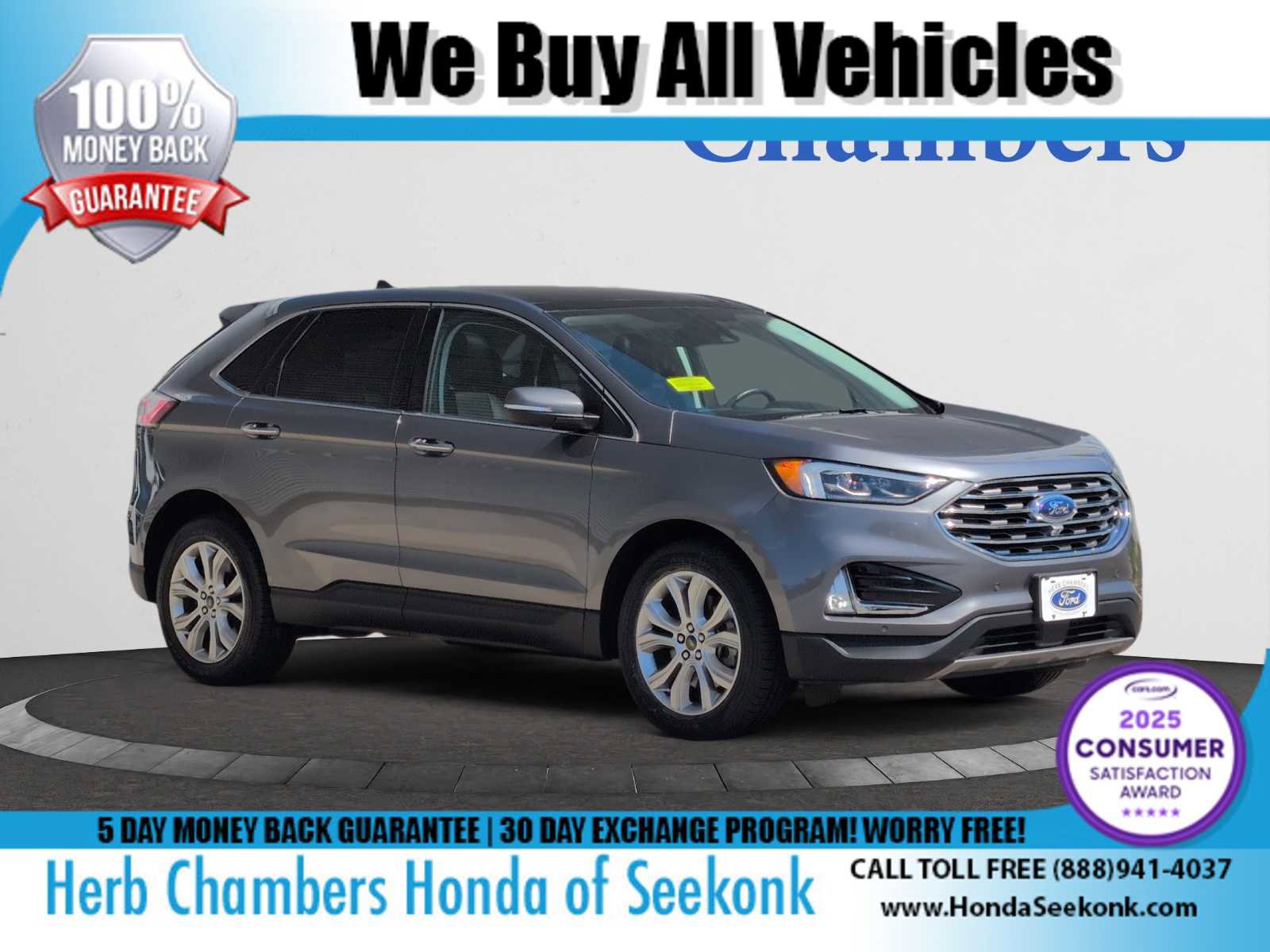 Used 2022 Ford Edge Titanium w/ Equipment Group 301A