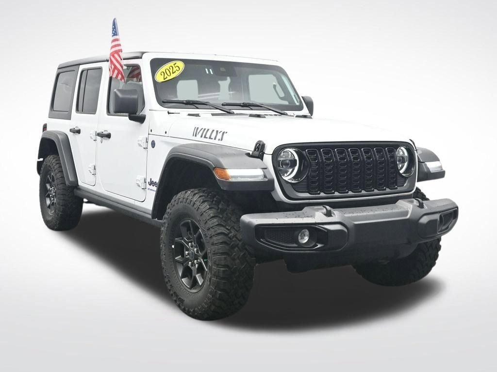 Used 2025 Jeep Wrangler Willys 4xe image 3