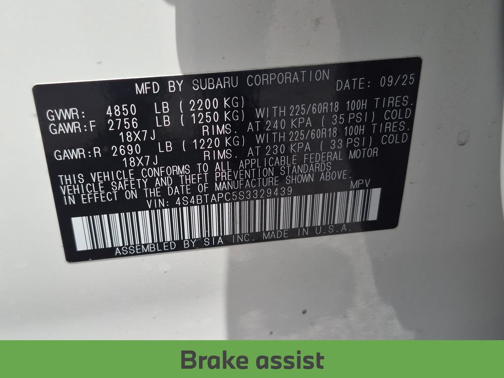 Used 2025 Subaru Outback Touring AWD/4WD image 35