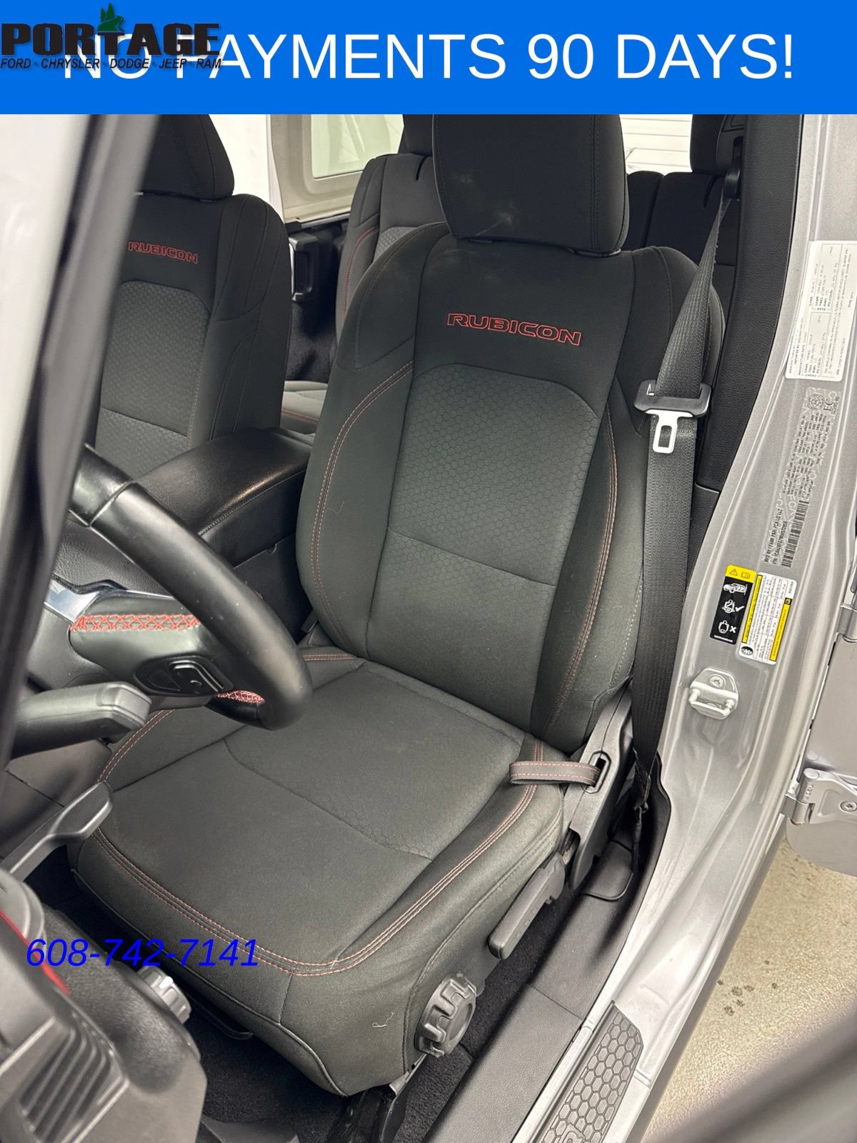 Used 2021 Jeep Wrangler Unlimited Rubicon w/ Uconnect 4C Nav & Sound Group AWD/4WD image 9