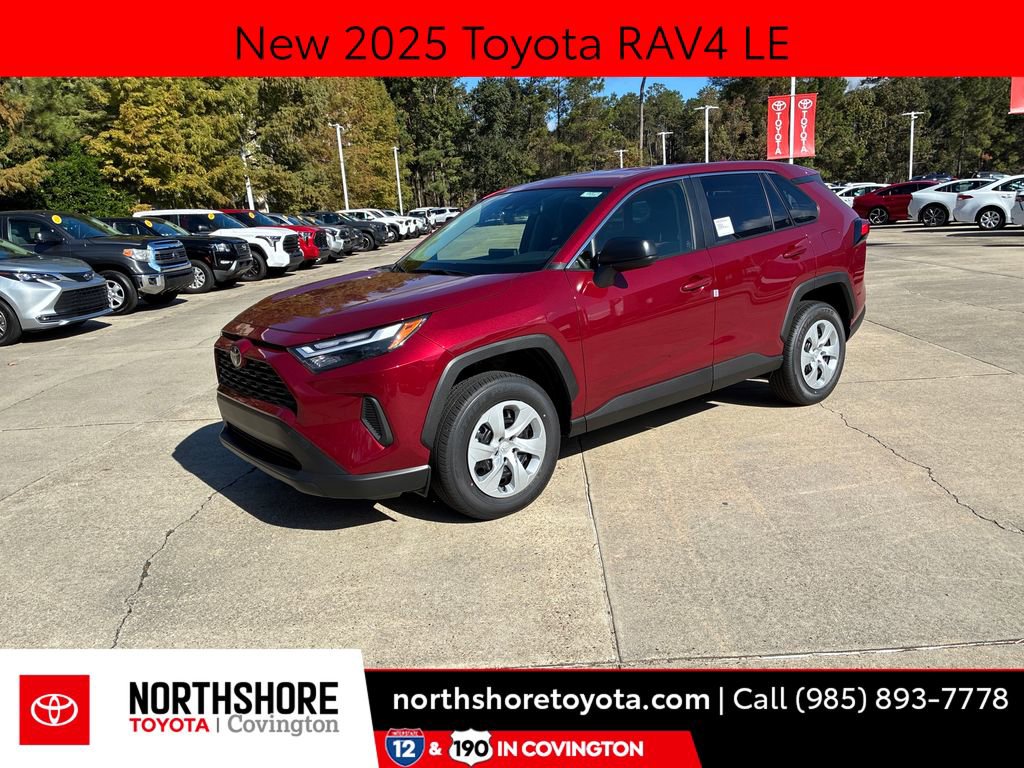 New 2025 Toyota RAV4 LE