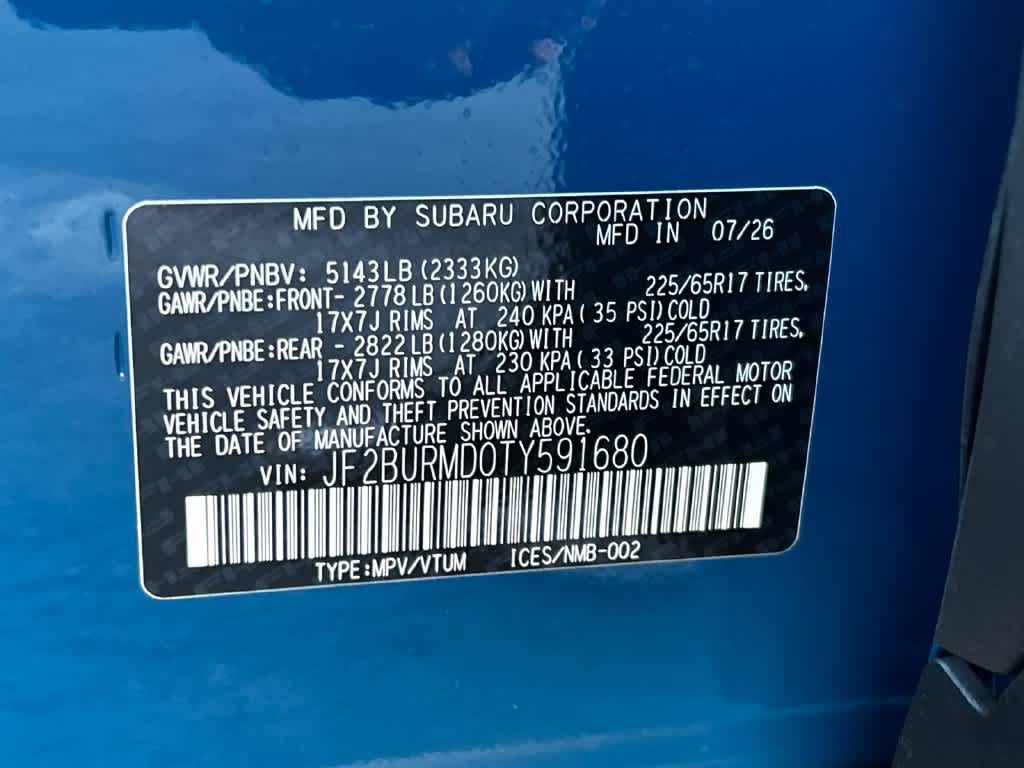 New 2026 Subaru Outback Wilderness AWD/4WD image 22