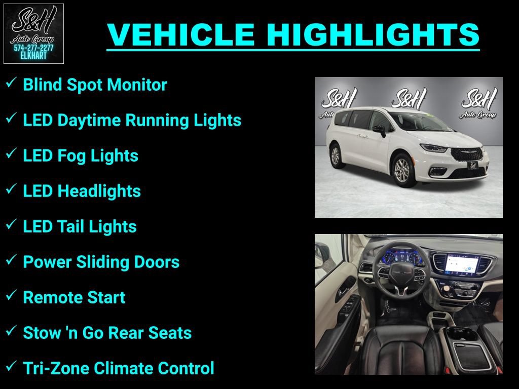 Used 2024 Chrysler Pacifica Touring-L FWD image 3
