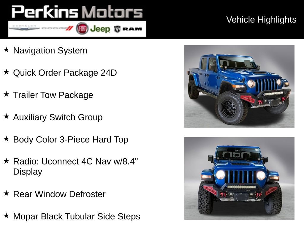 Certified 2022 Jeep Gladiator Mojave w/ Trailer Tow Package image 2