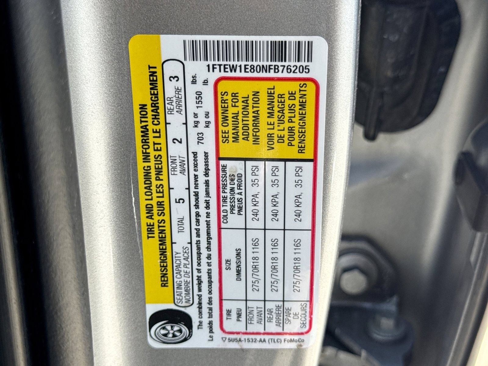 Used 2022 Ford F150 Tremor w/ Equipment Group 402A High AWD/4WD image 43