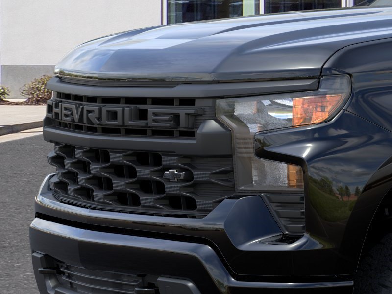 New 2026 Chevrolet Silverado 1500 Custom w/ Turbomax Blackout Package AWD/4WD image 15