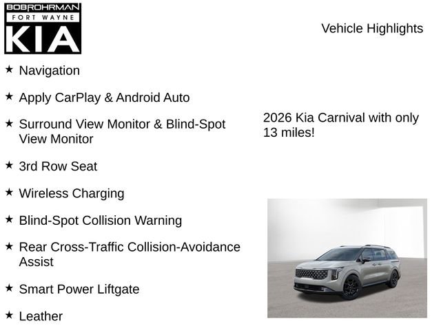 New 2026 Kia Carnival SX Prestige image 7