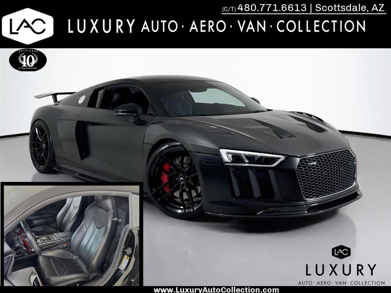 Used 2017 Audi R8 V10 w/ 20" Wheel Package