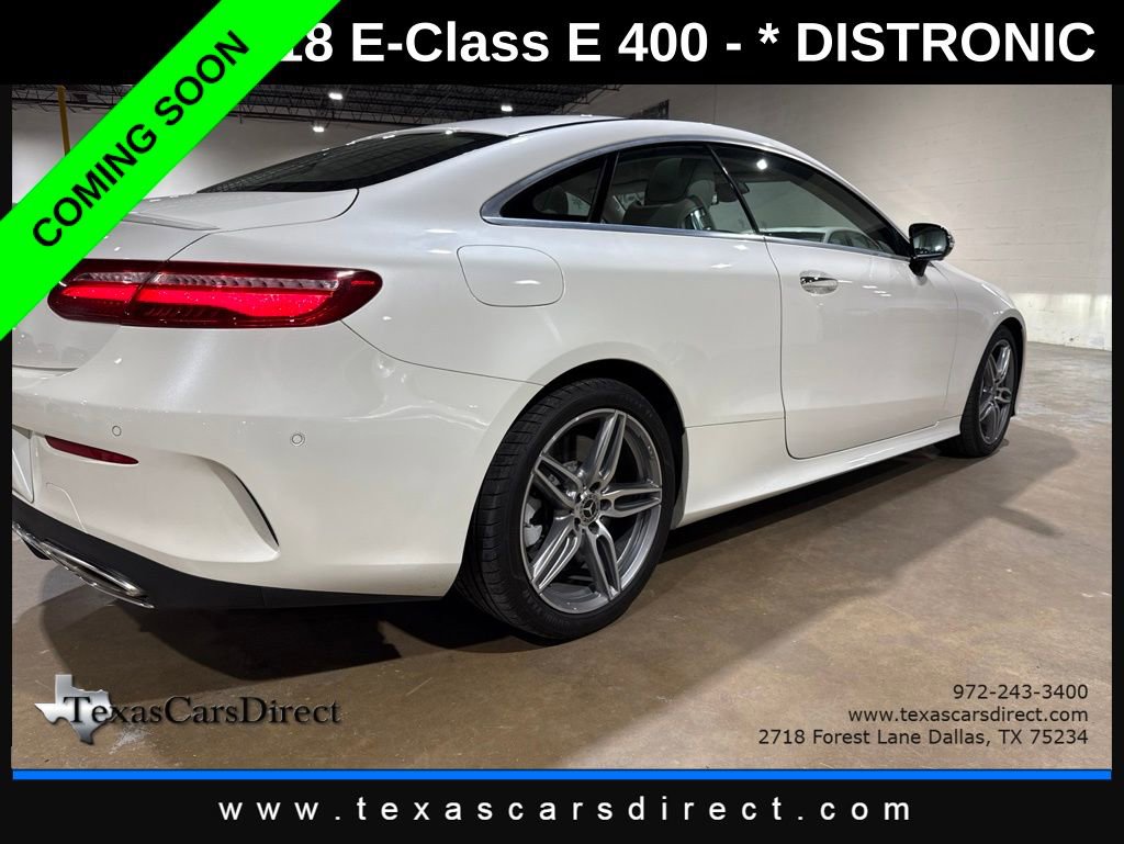 Used 2018 Mercedes-Benz E 400 Coupe image 5
