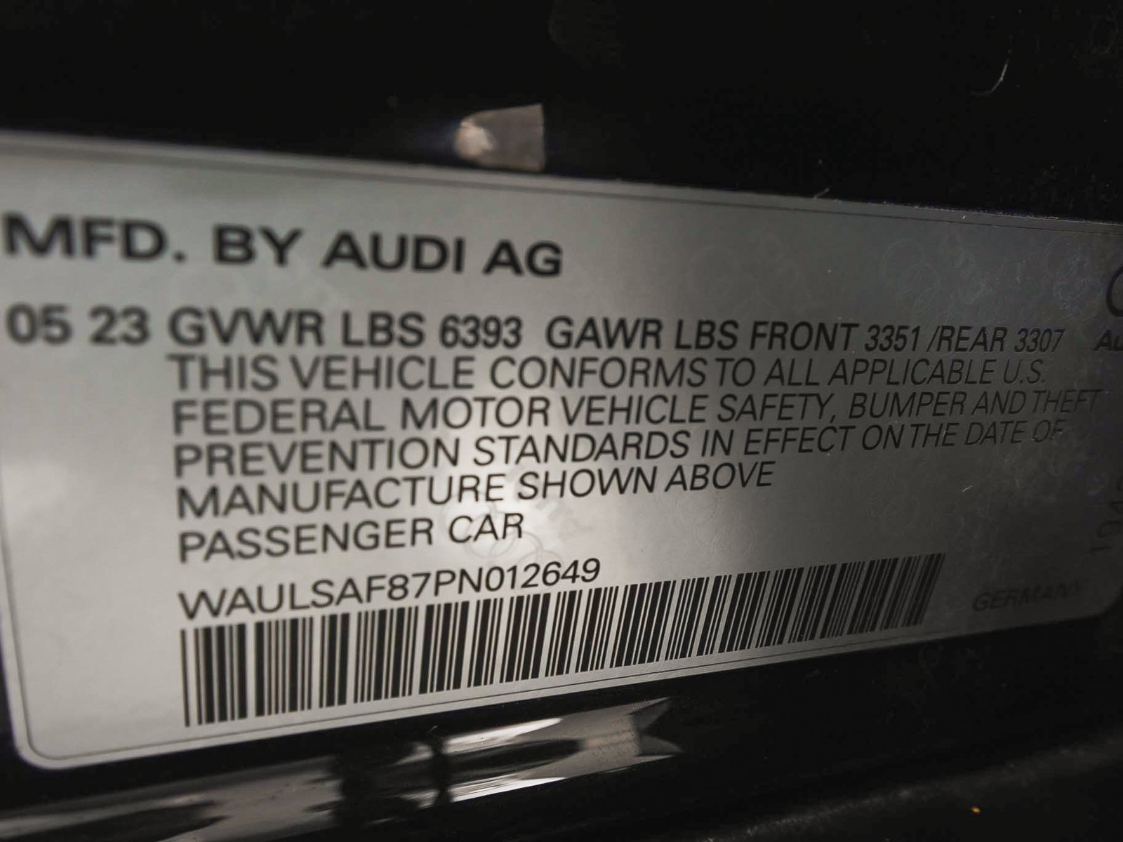 Used 2023 Audi S8 w/ S8 Comfort Plus Package AWD/4WD image 14