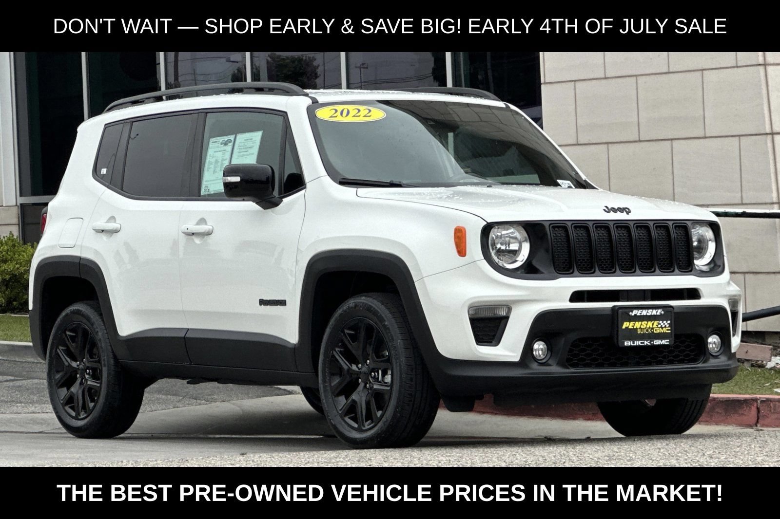 Used 2022 Jeep Renegade Altitude AWD/4WD image 2