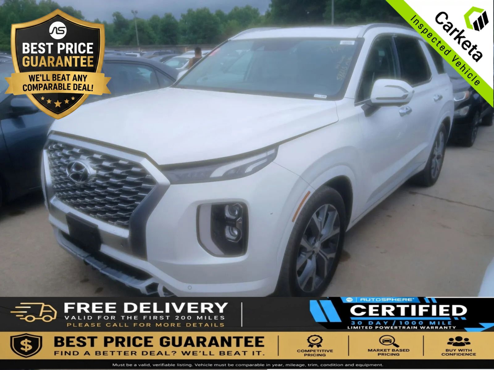 Used 2021 Hyundai Palisade Limited w/ Cargo Package