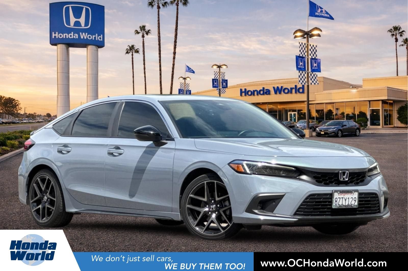 Certified 2022 Honda Civic Sport Touring image 1