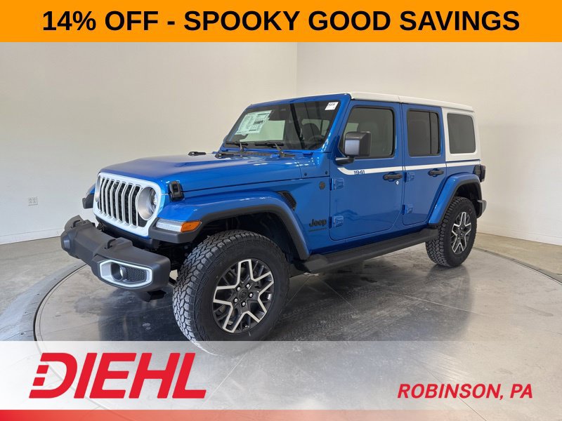 New 2026 Jeep Wrangler Unlimited Sahara w/ Whitecap Package AWD/4WD image 3