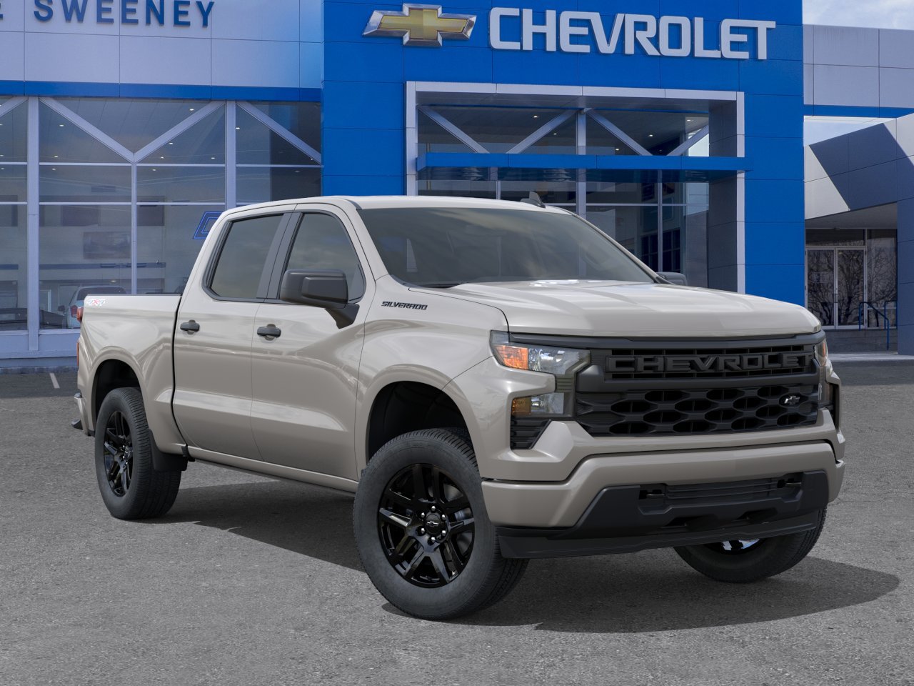 New 2026 Chevrolet Silverado 1500 Custom w/ LPO, Dark Essentials Package AWD/4WD image 7