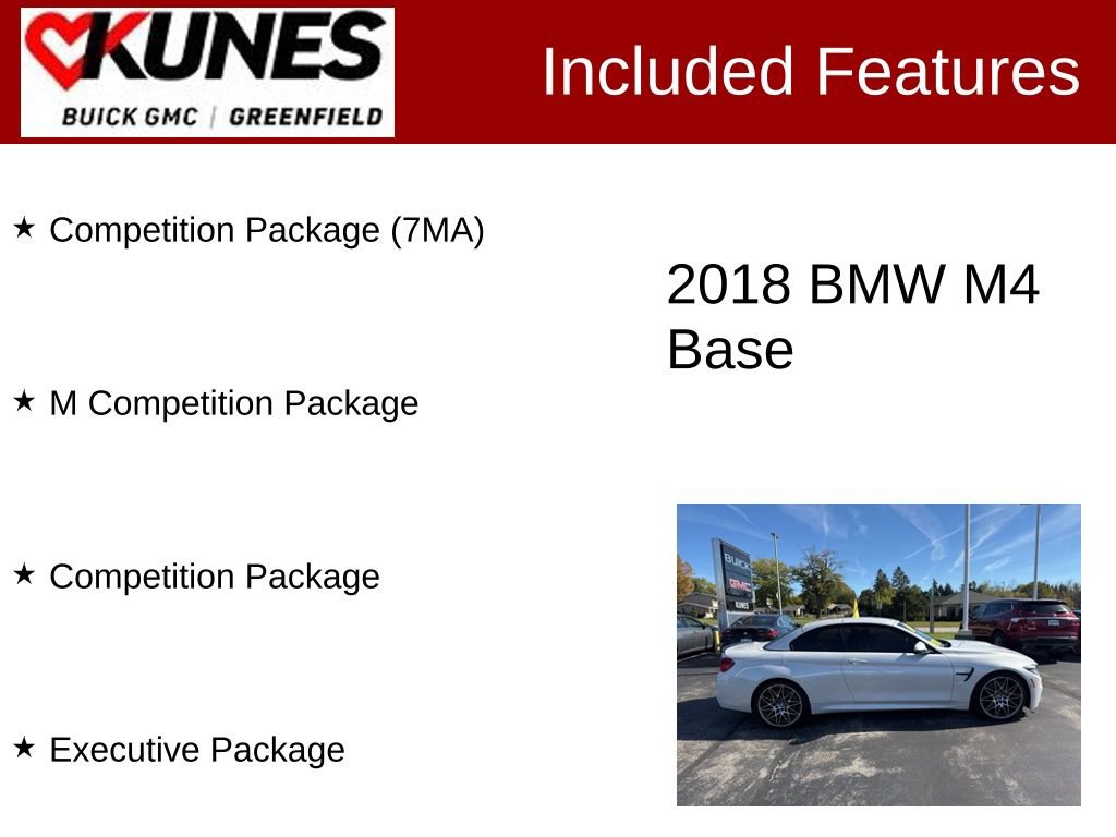 Used 2018 BMW M4 Convertible image 2