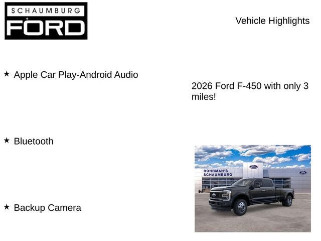 New 2026 Ford F450 Platinum w/ FX4 Off-Road Package AWD/4WD image 7