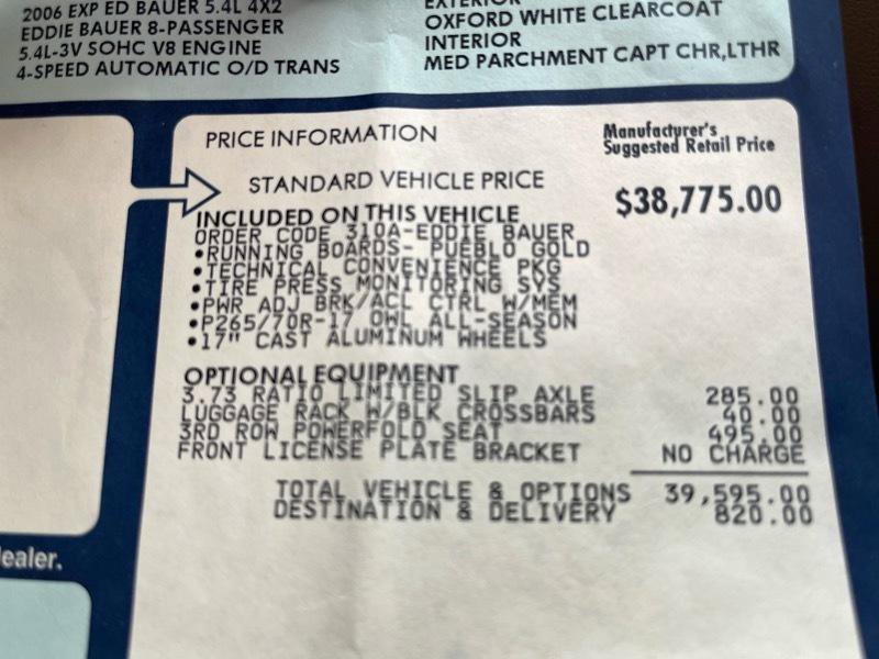 Used 2006 Ford Expedition Eddie Bauer image 47