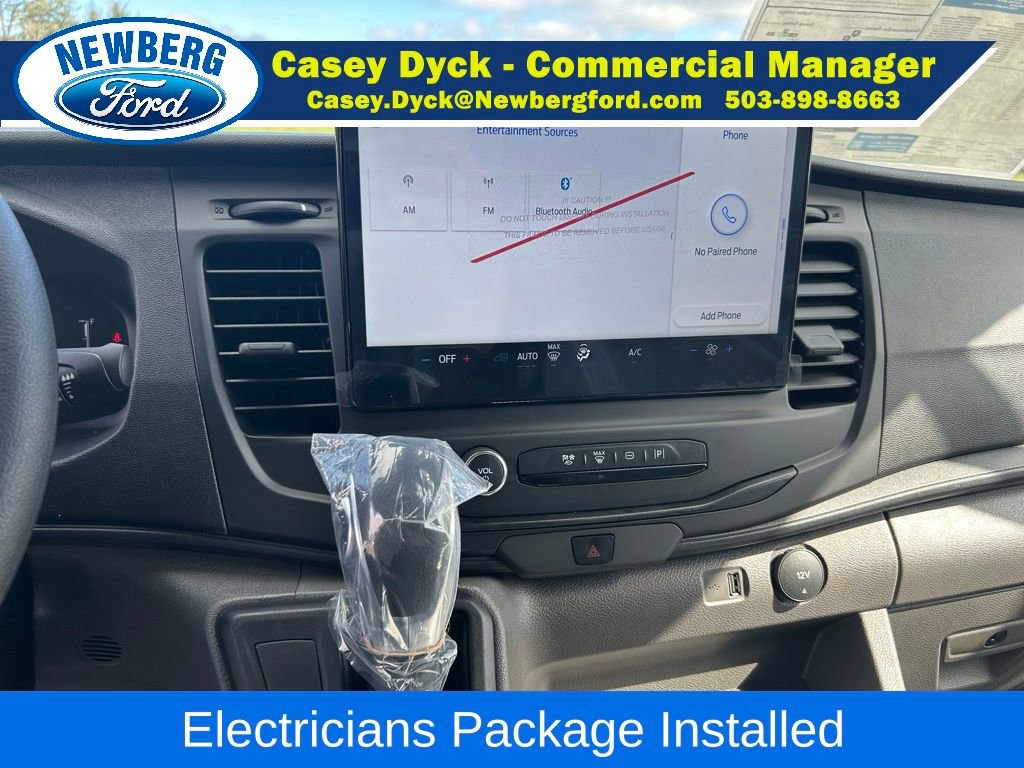 New 2026 Ford Transit 350 148 Medium Roof AWD w/ Electrician Trade Package image 14