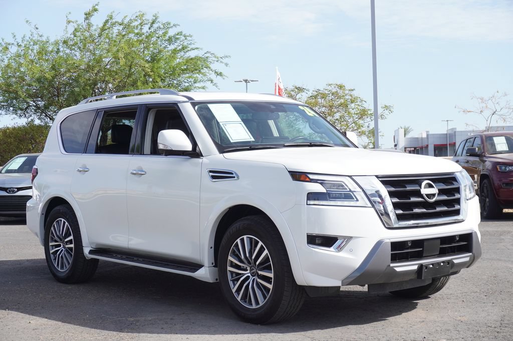 Certified 2024 Nissan Armada SL w/ Captain's Chairs Package RWD image 4