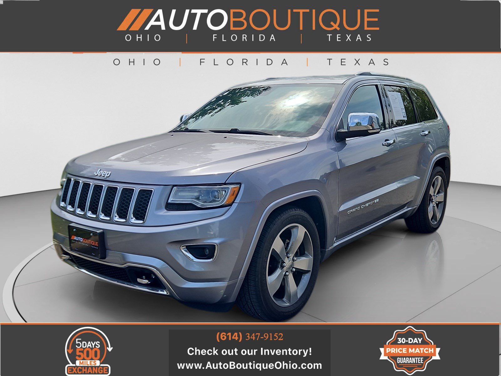 Used 2014 Jeep Grand Cherokee Overland