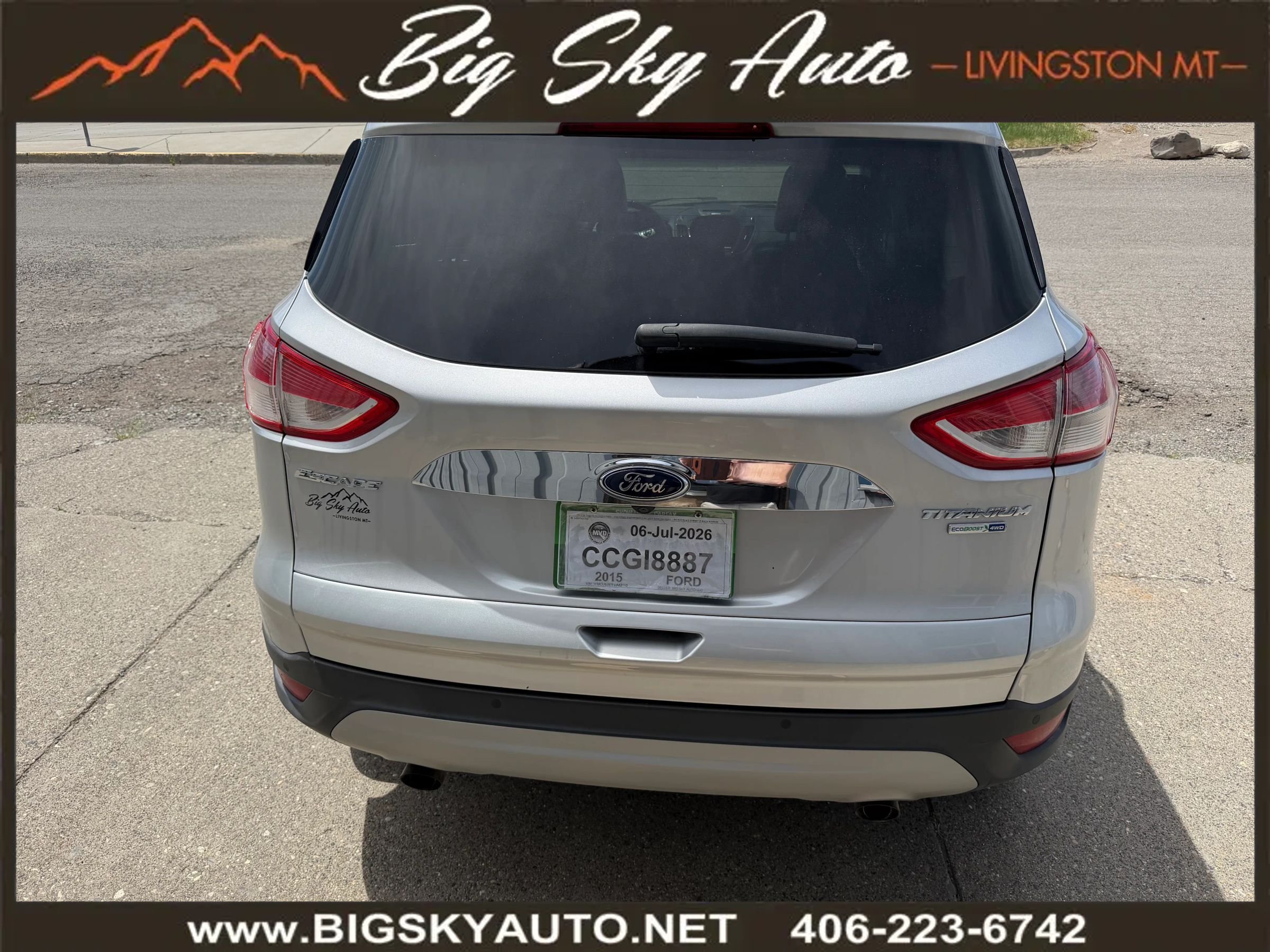 Used 2015 Ford Escape Titanium AWD/4WD image 8