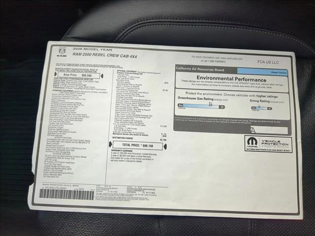 New 2026 RAM 2500 Rebel w/ Rebel Level 1 Equipment Group image 18