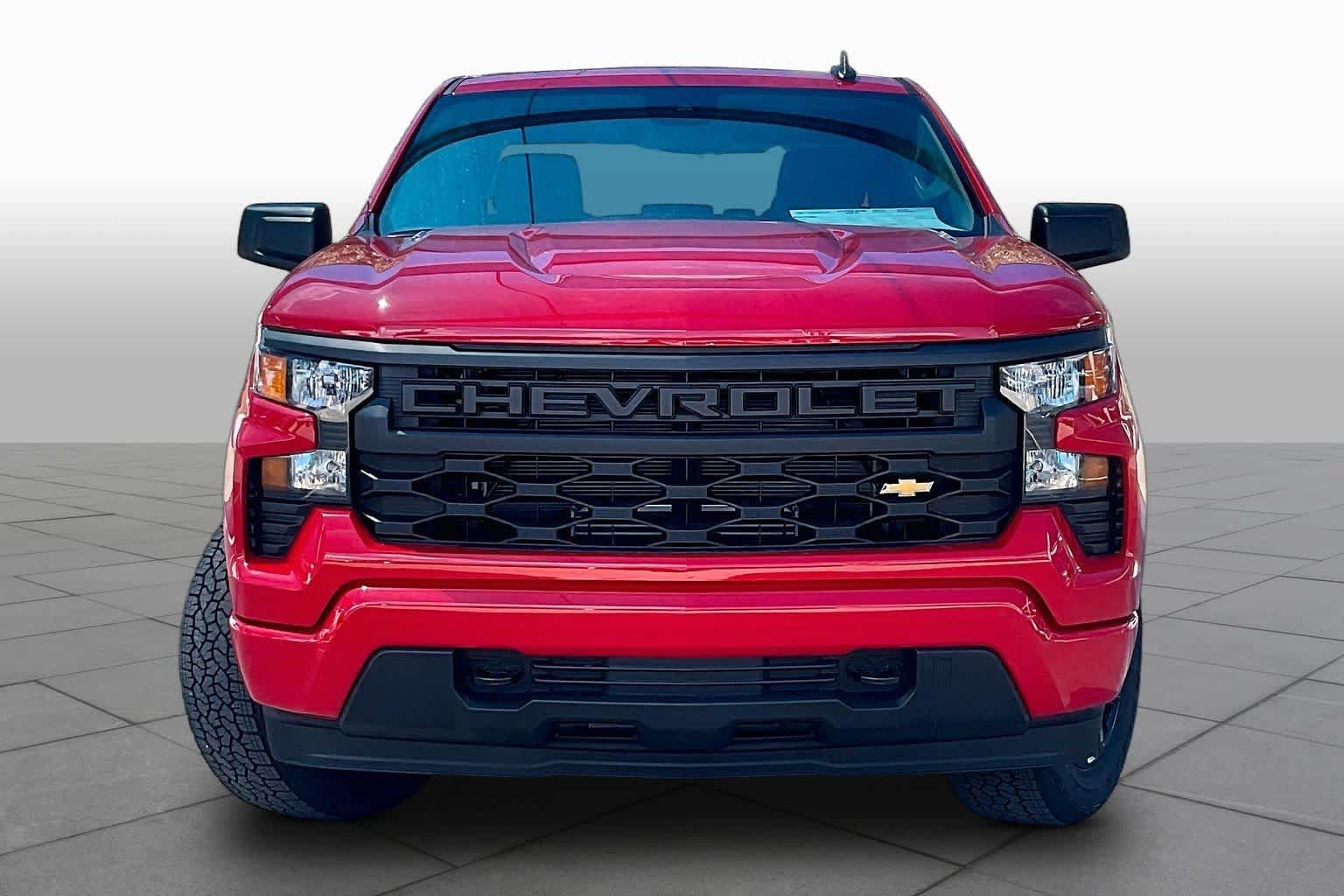 New 2026 Chevrolet Silverado 1500 Custom w/ Turbomax Blackout Package RWD image 3
