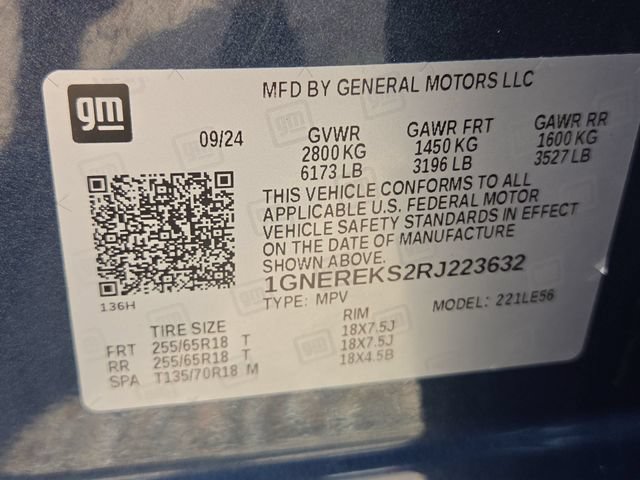 Certified 2024 Chevrolet Traverse LS w/ LPO, Floor Liner Package FWD image 34