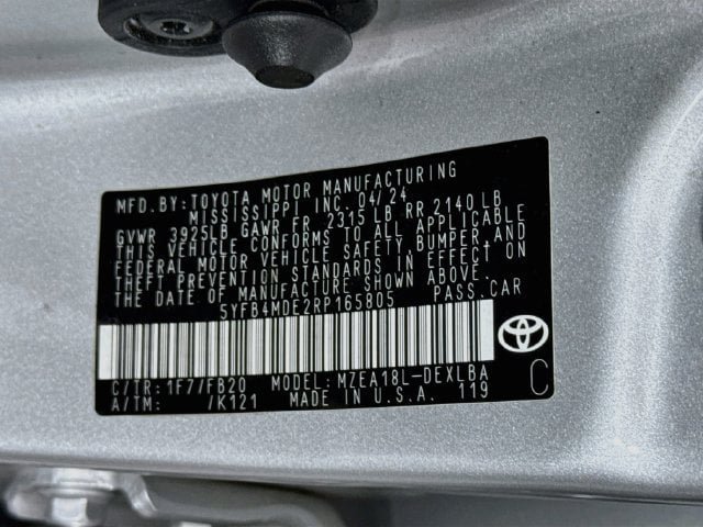 Certified 2024 Toyota Corolla LE FWD image 31
