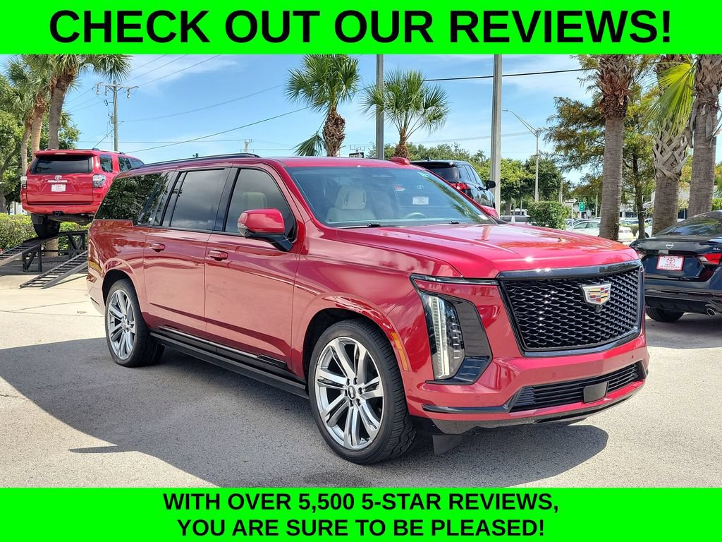Used 2025 Cadillac Escalade ESV Sport Platinum w/ LPO, Floor Liner Package AWD/4WD image 3