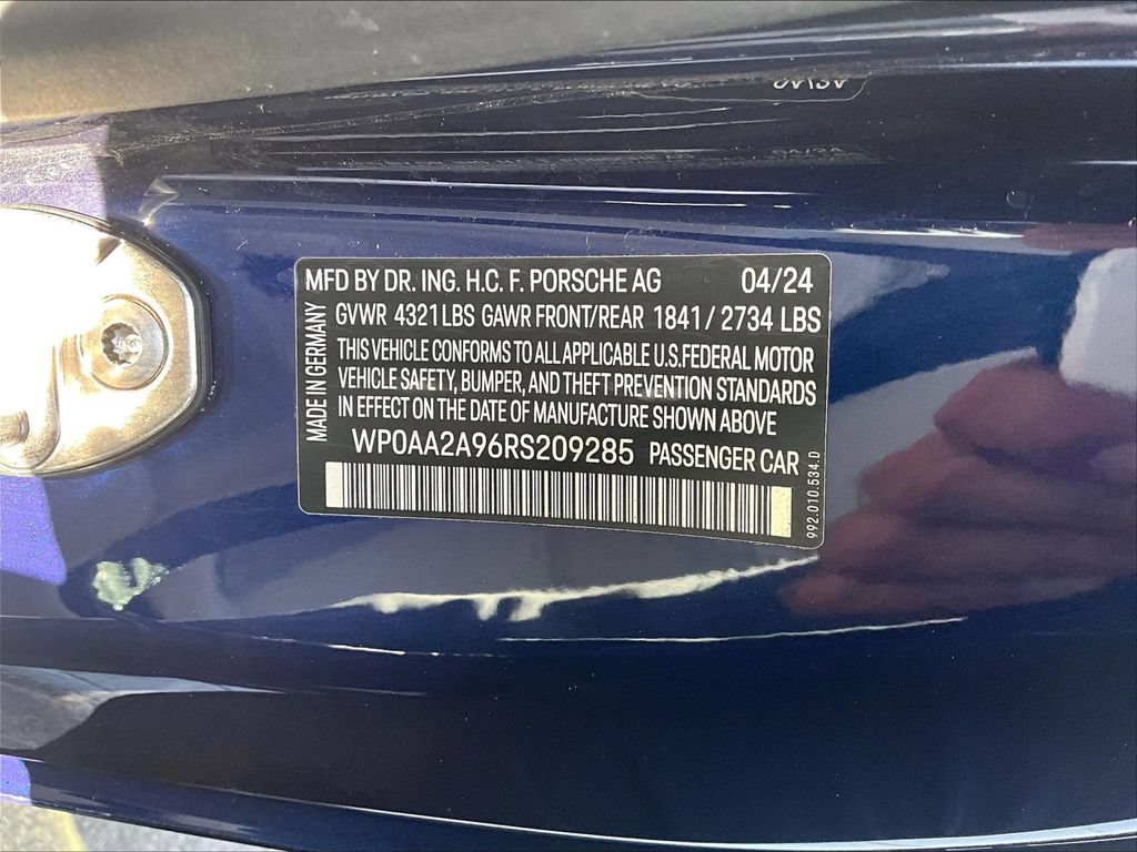 Certified 2024 Porsche 911 Carrera RWD image 35