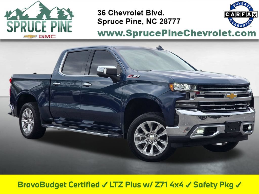 Certified 2019 Chevrolet Silverado 1500 LTZ w/ LTZ Plus Package AWD/4WD image 1