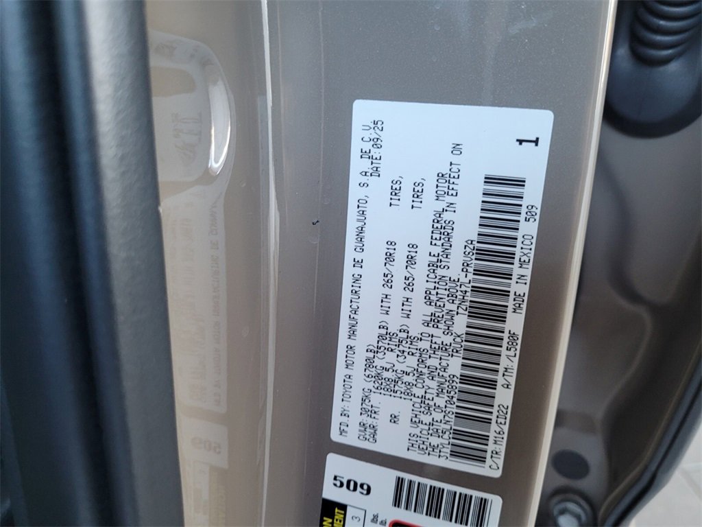 New 2025 Toyota Tacoma TRD Pro image 16