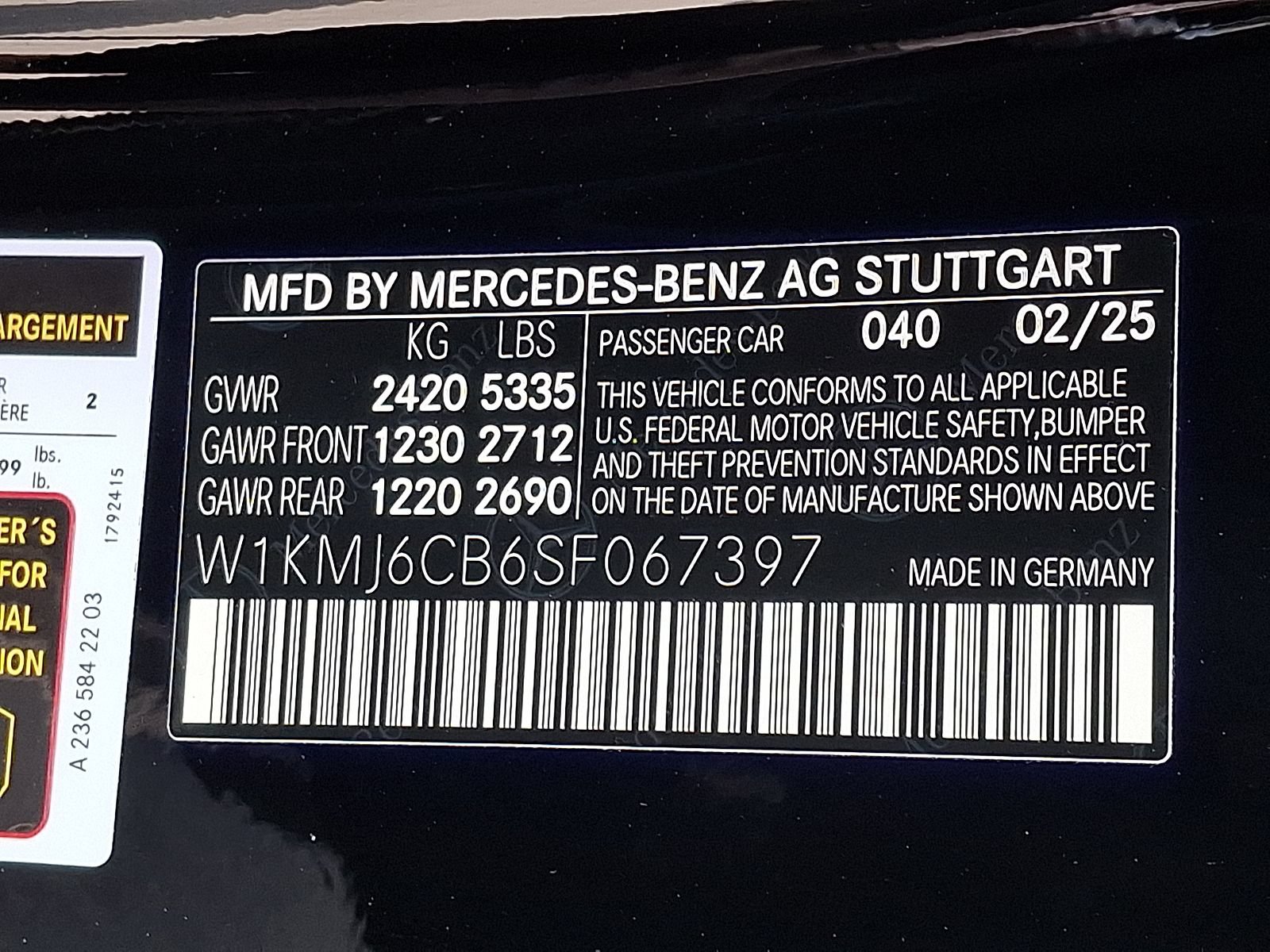 Used 2025 Mercedes-Benz CLE 53 AMG 4MATIC Coupe image 29