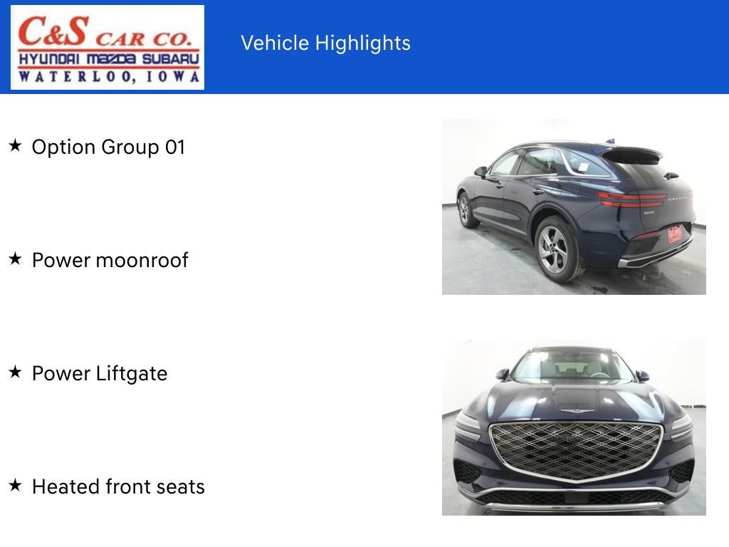 New 2026 Genesis GV70 2.5T Advanced AWD/4WD image 7