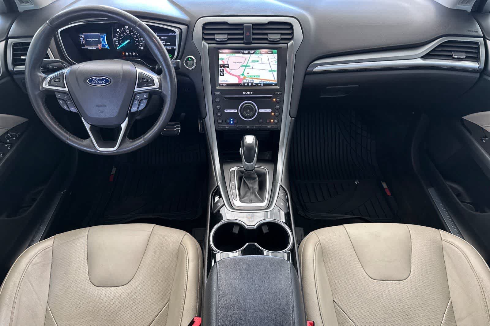 Used 2016 Ford Fusion Energi Titanium w/ Driver Assist Package FWD image 3