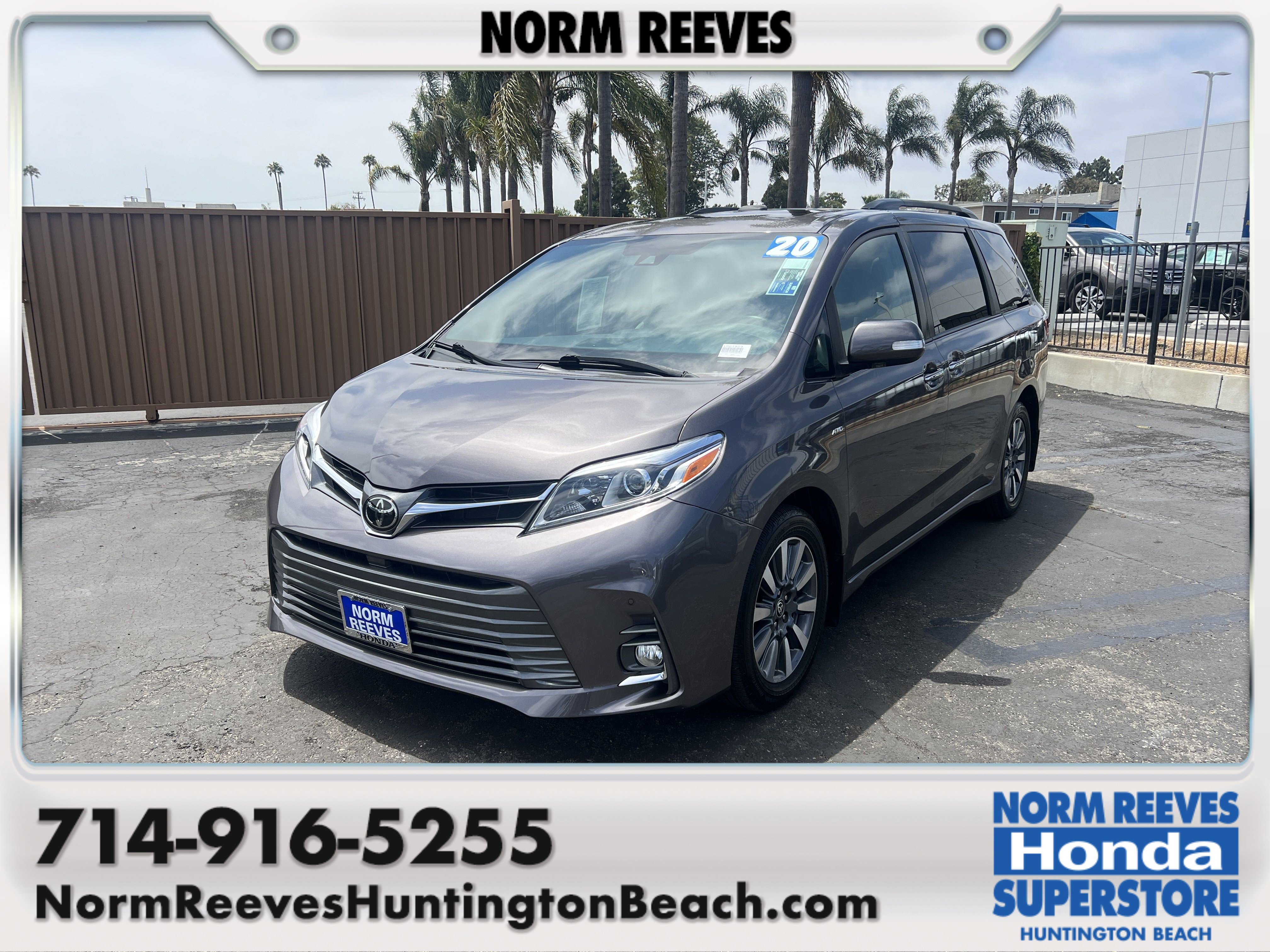Used 2020 Toyota Sienna Limited