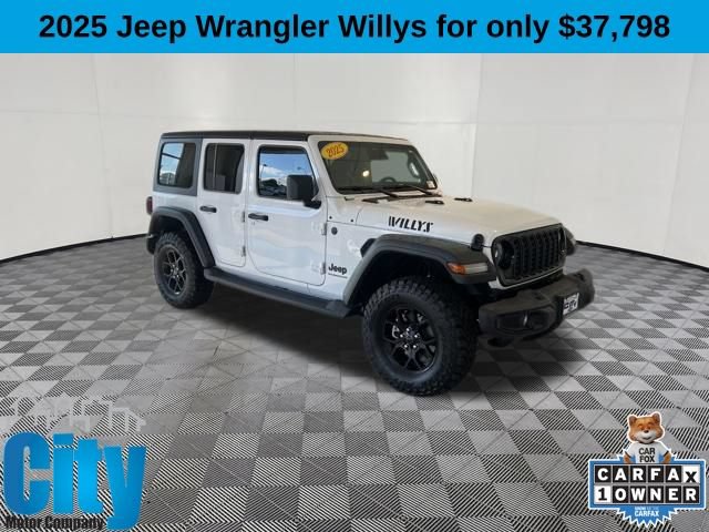 Used 2025 Jeep Wrangler Unlimited Sport AWD/4WD image 1