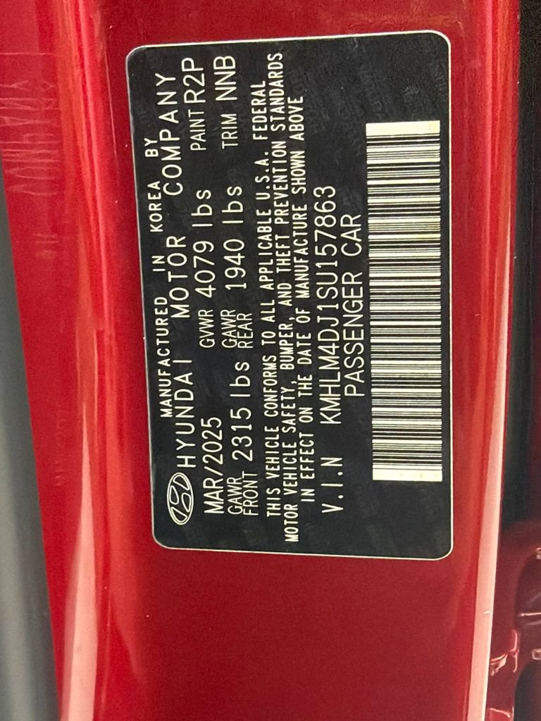 Certified 2025 Hyundai Elantra Hybrid FWD image 11