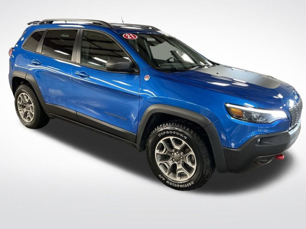 Used 2021 Jeep Cherokee Trailhawk image 8