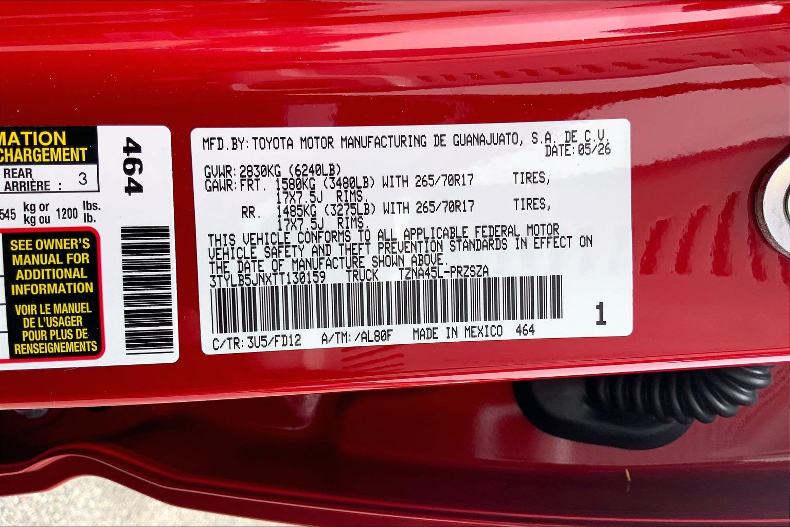 New 2026 Toyota Tacoma TRD Off-Road AWD/4WD image 17