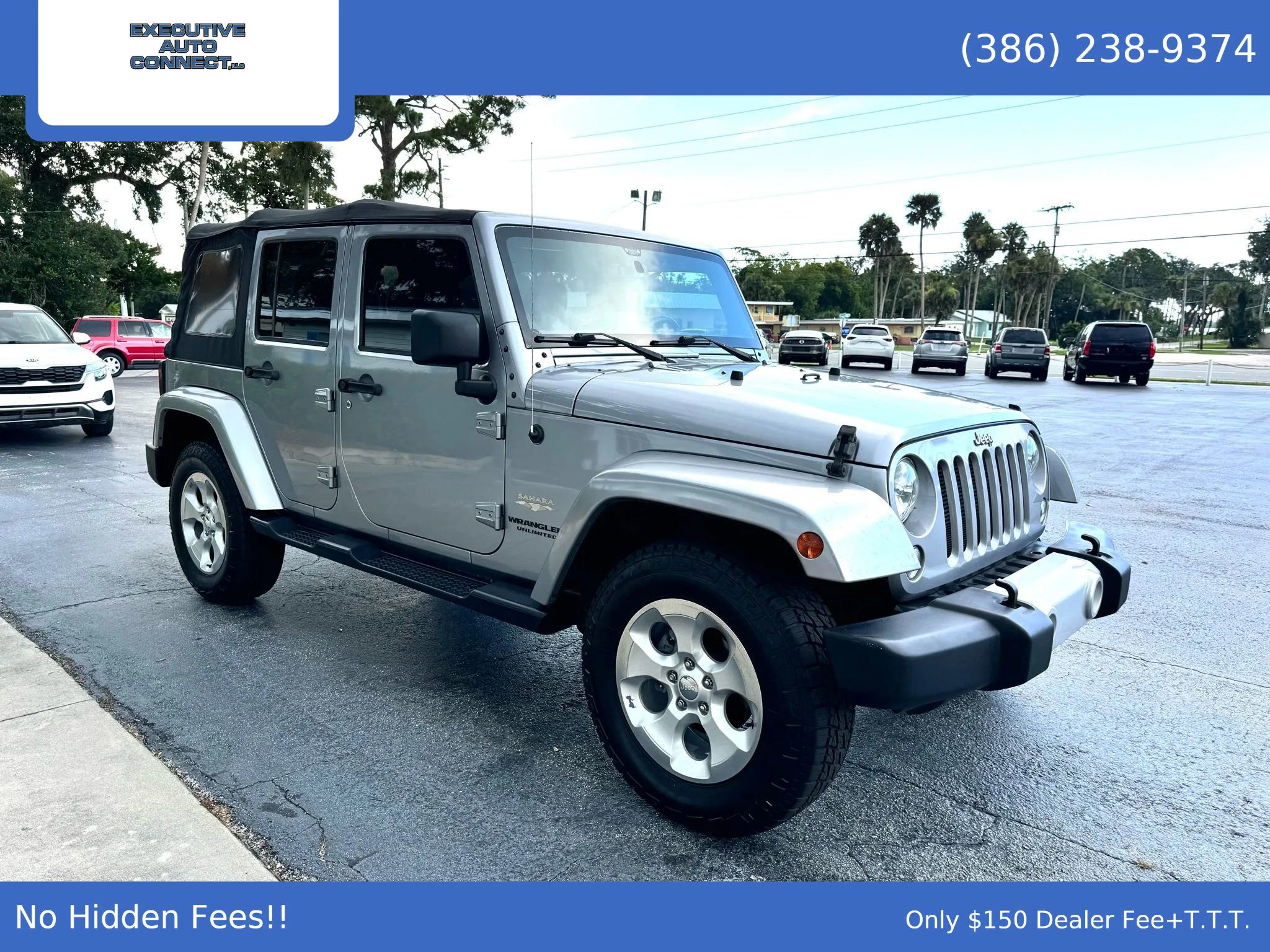 Used 2015 Jeep Wrangler Unlimited Sahara image 3
