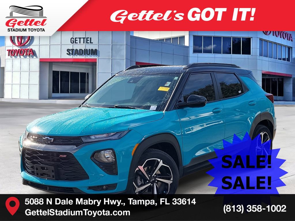 Used 2021 Chevrolet TrailBlazer RS w/ Technology Package
