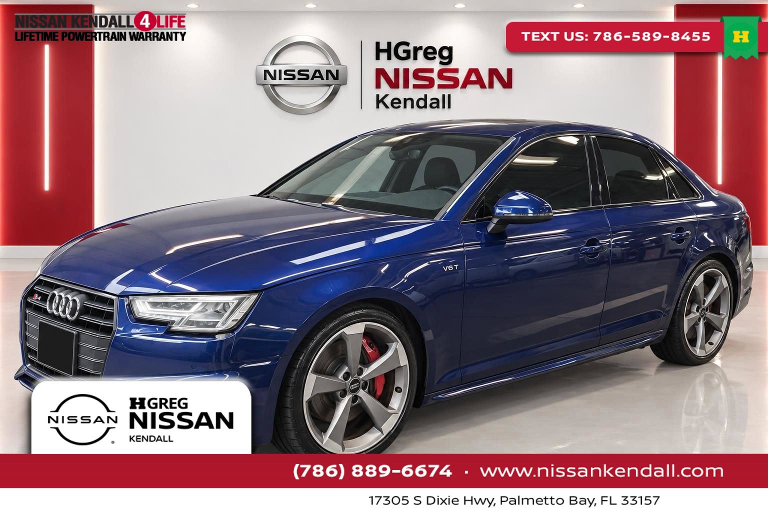 Used 2018 Audi S4 Premium Plus w/ Navigation Package AWD/4WD image 1
